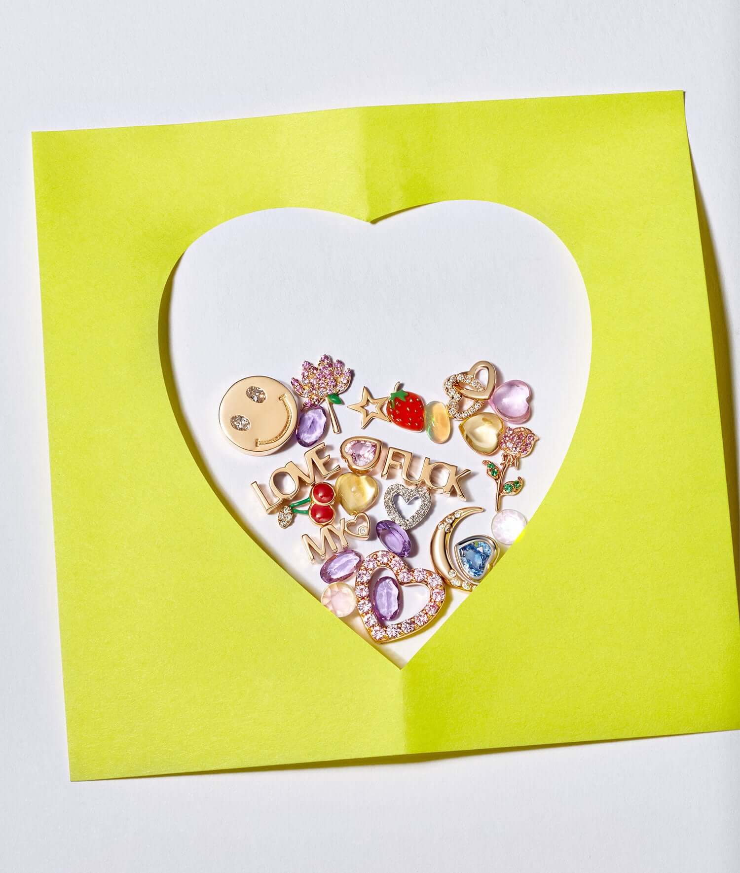 Large Happy Face Charm