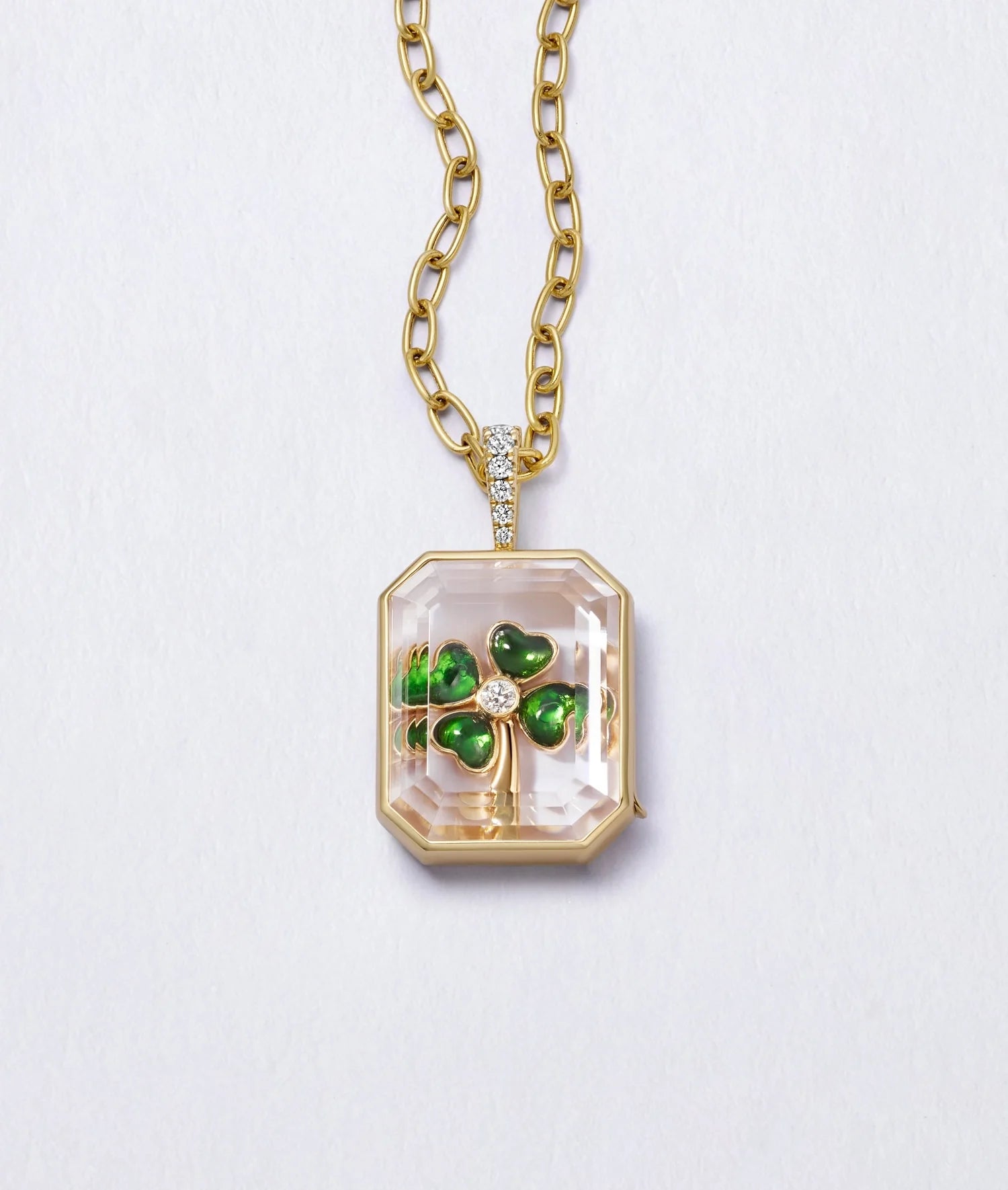 Four Leaf Clover Charm