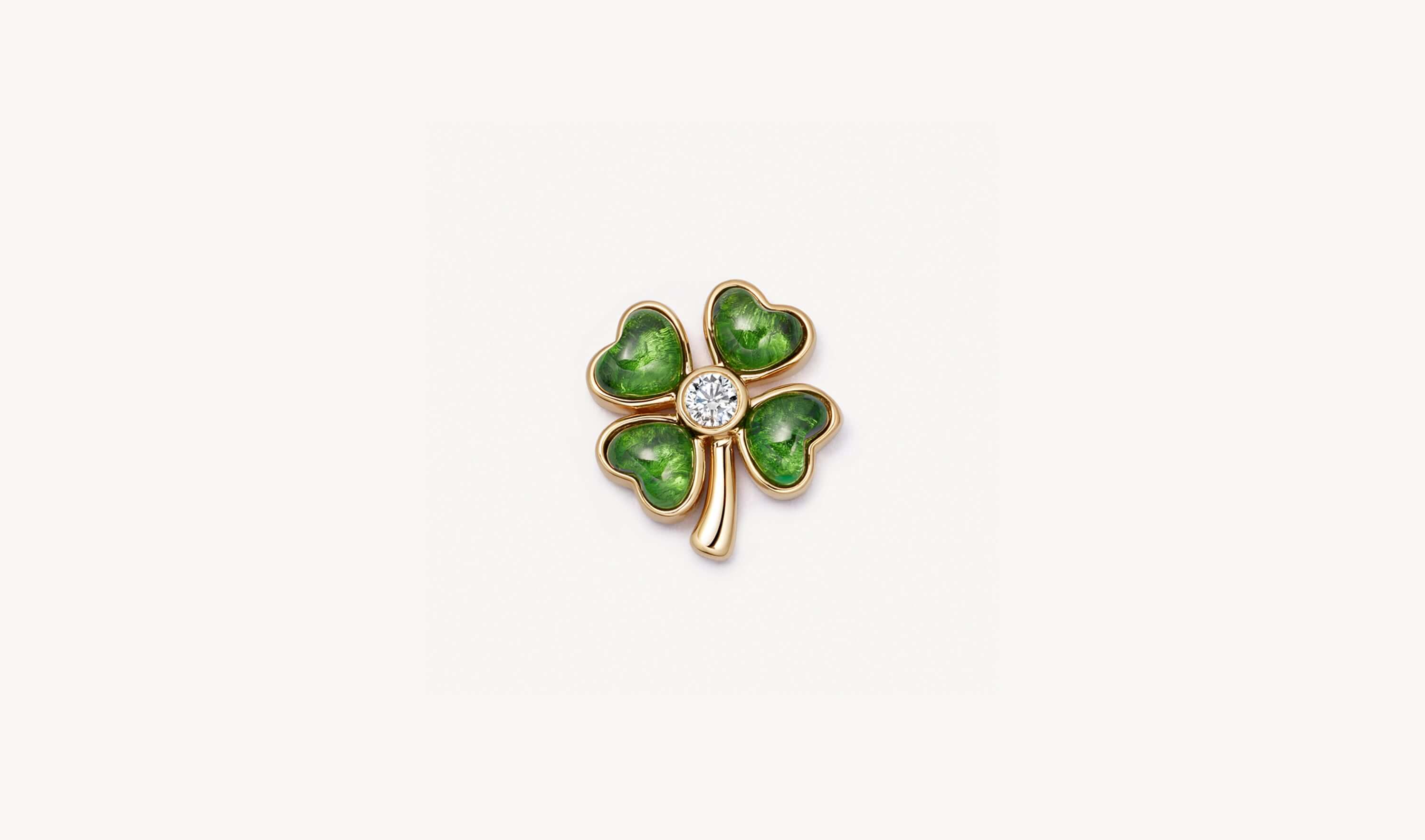 Four Leaf Clover Charm