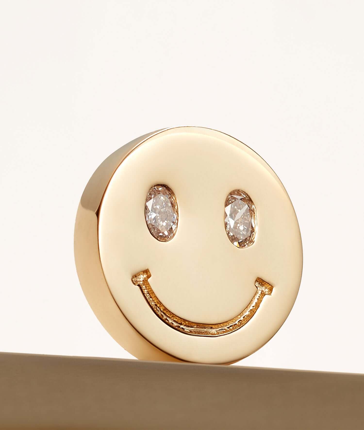 Large Happy Face Charm