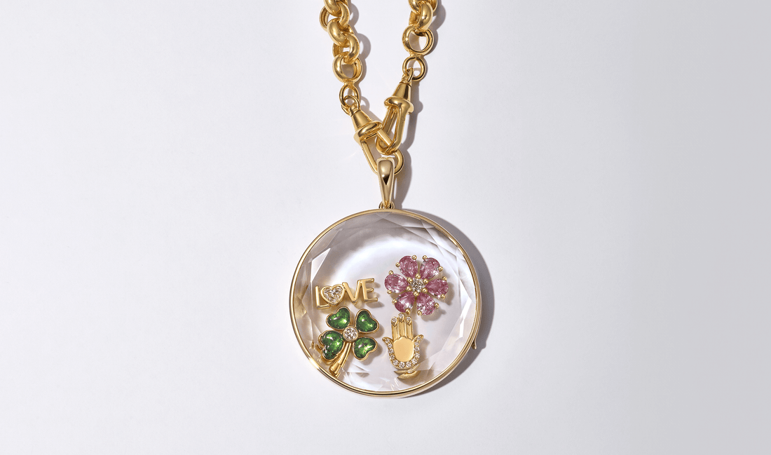 Jupiter Gold Locket 18K