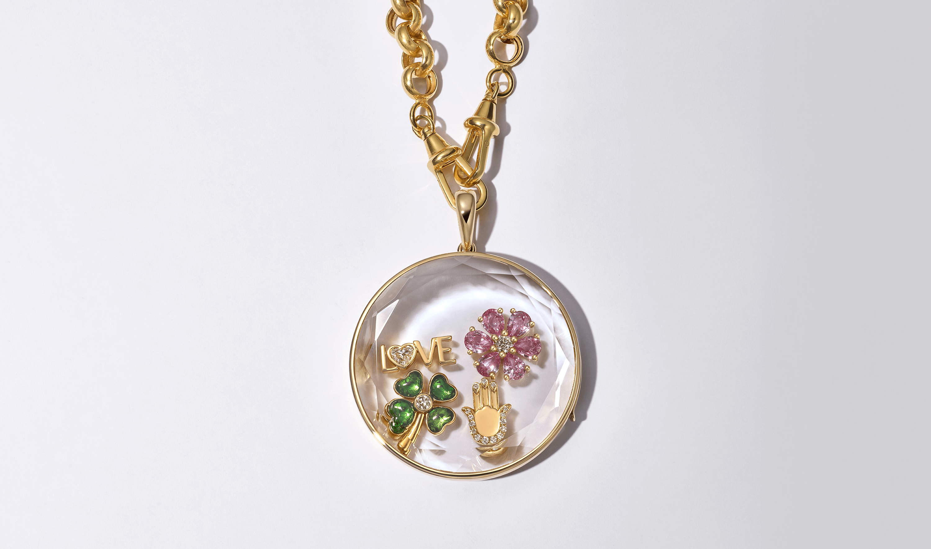 Jupiter Gold Locket 18K