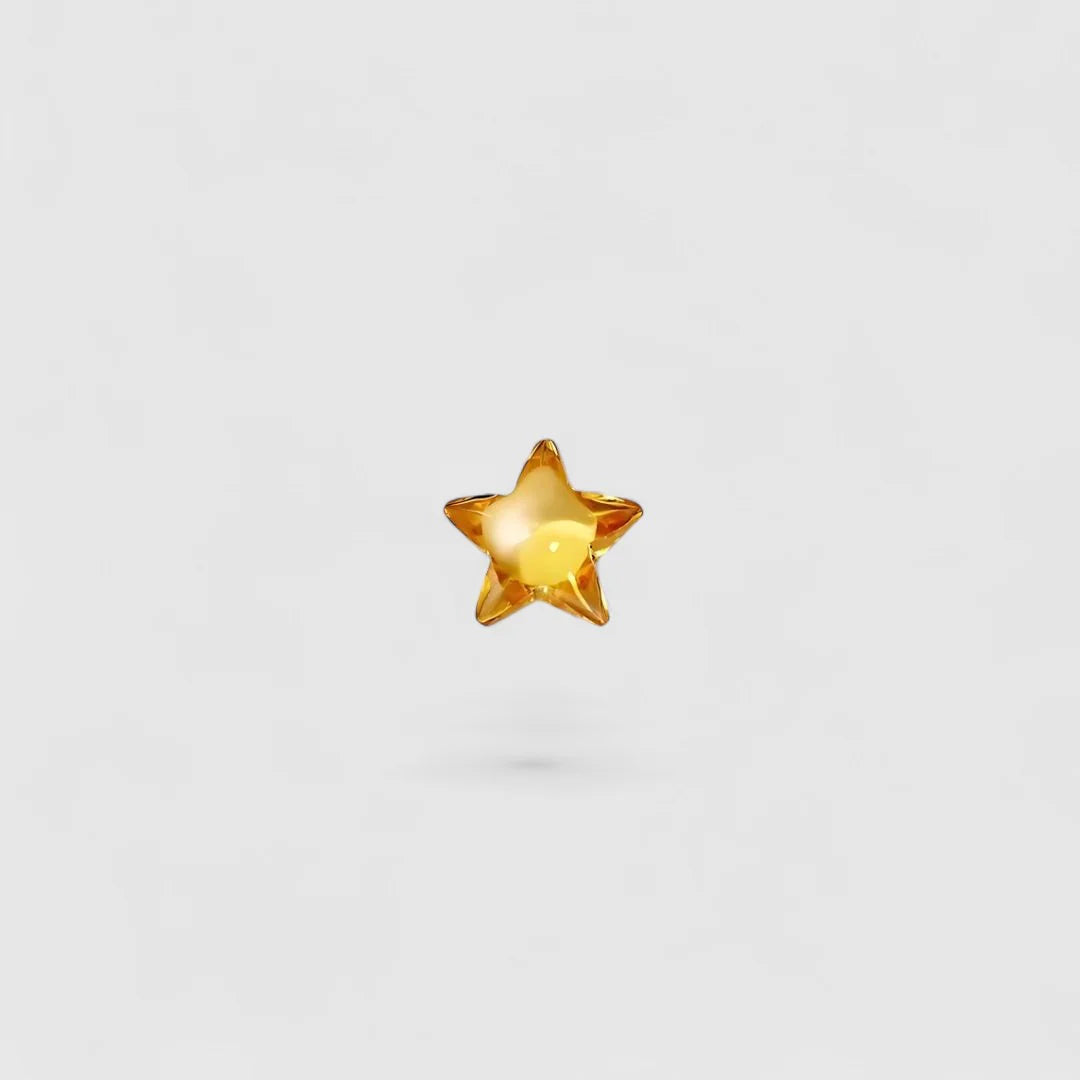 Golden Star Charm