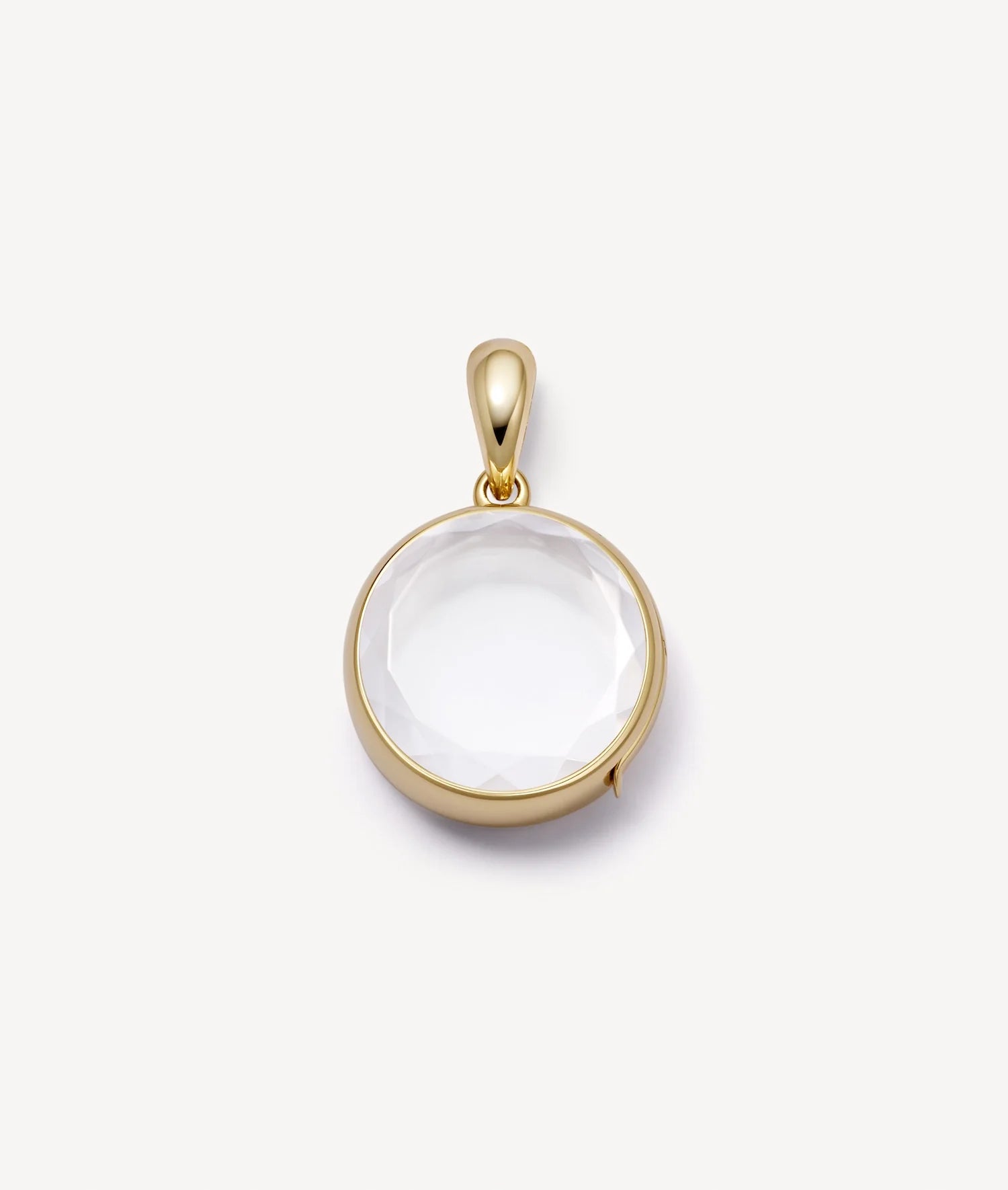 Mini Round Gold Locket