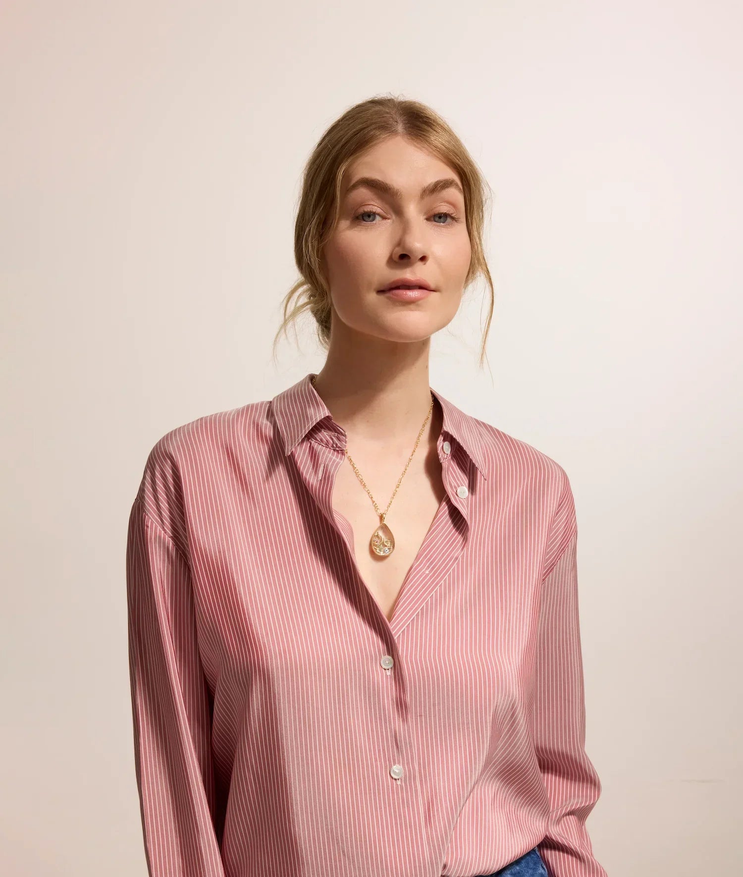 Figaro Necklace Chain 22 Inch 18k