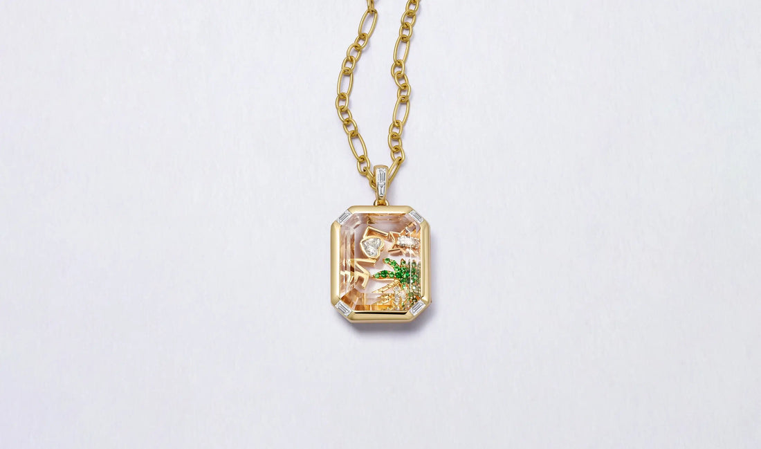 Diamond Heart Love Charm