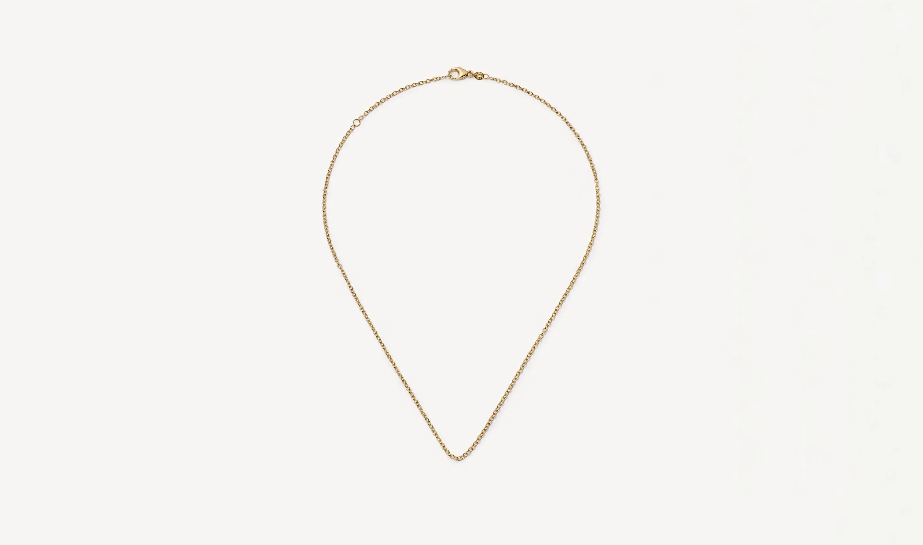 Rolo Chain 16-18 Inch 18K