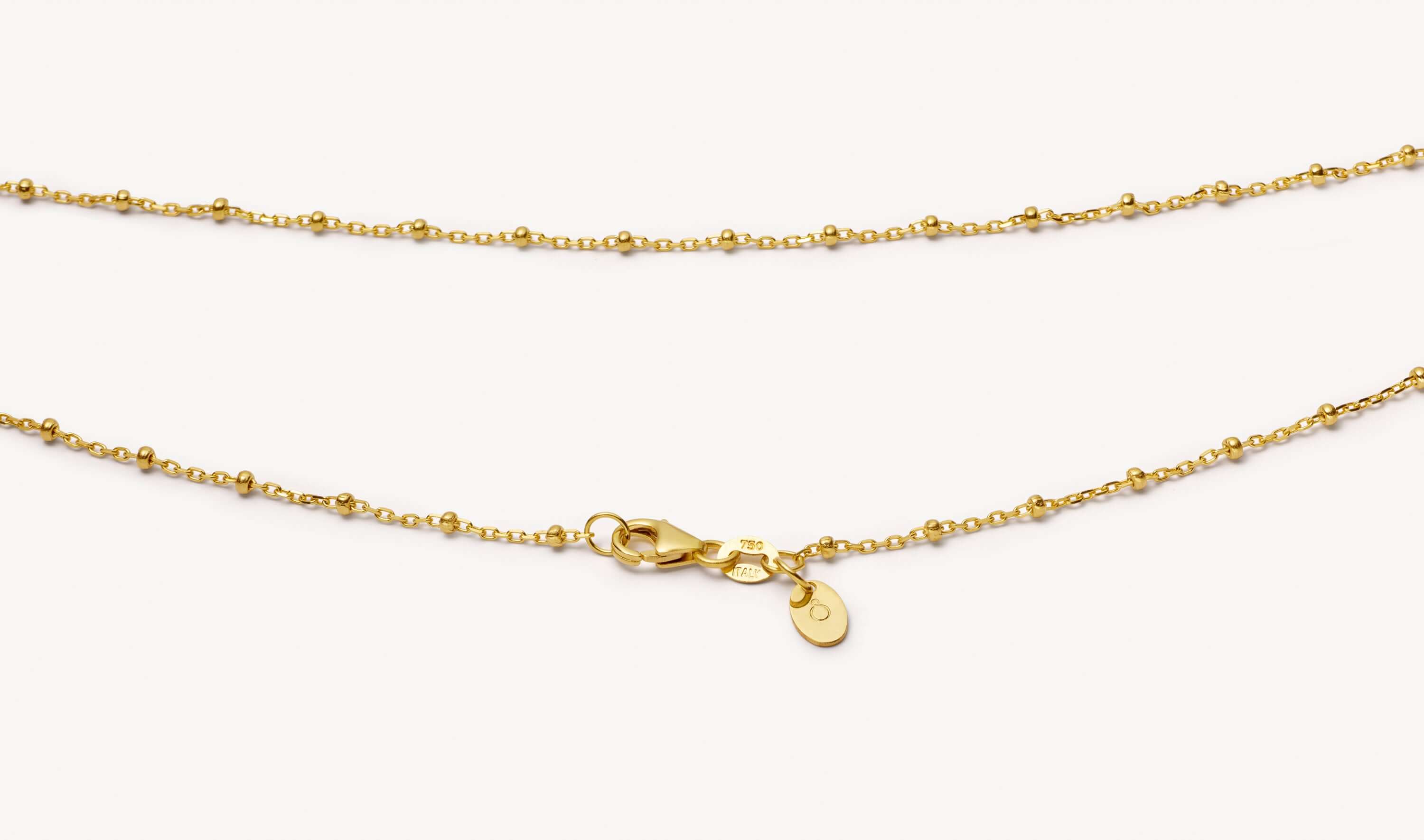 Sphere Gold Chain 14k - 32 inch
