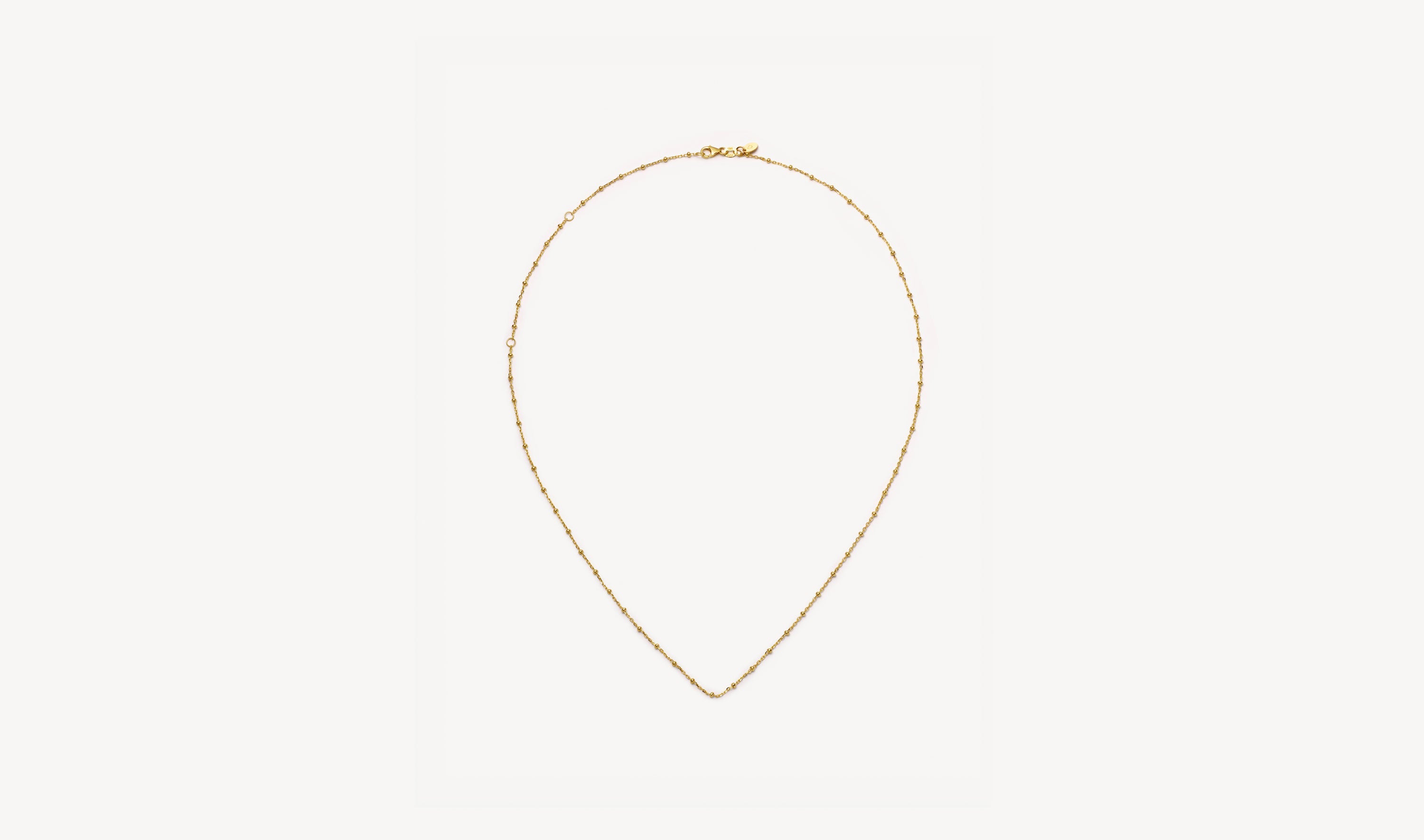 Sphere Gold Chain 14k - 32 inch