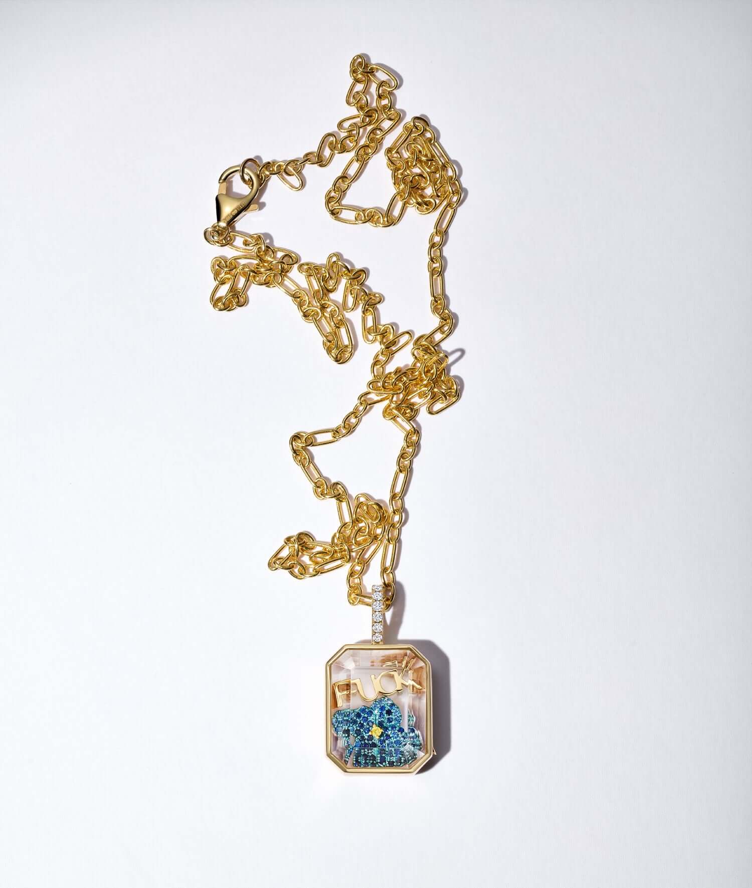 Figaro Necklace Chain 22 Inch 18k