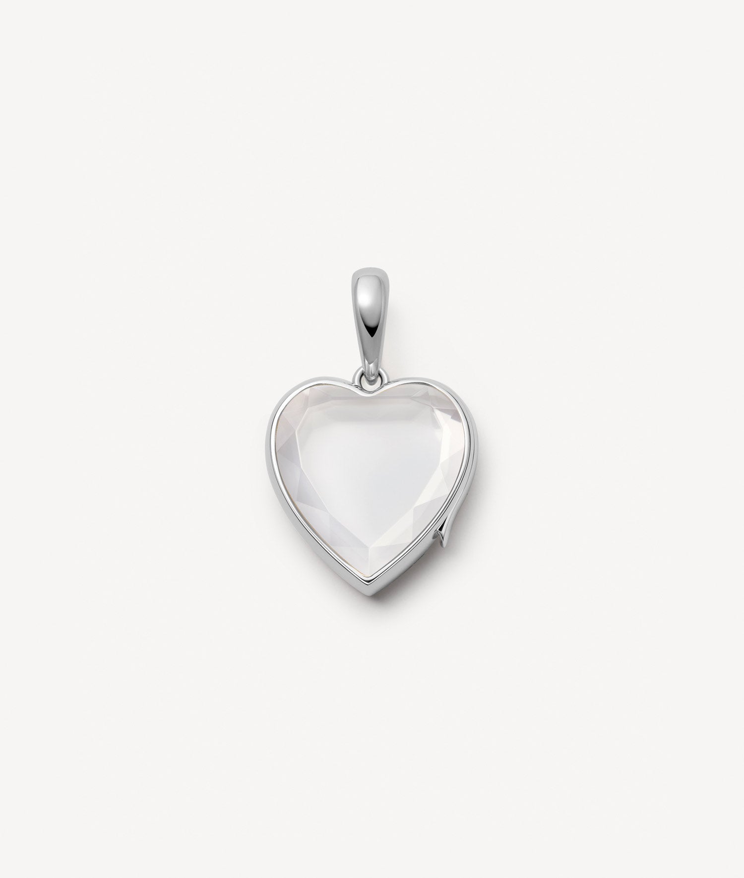 Mini White Heart of Gold