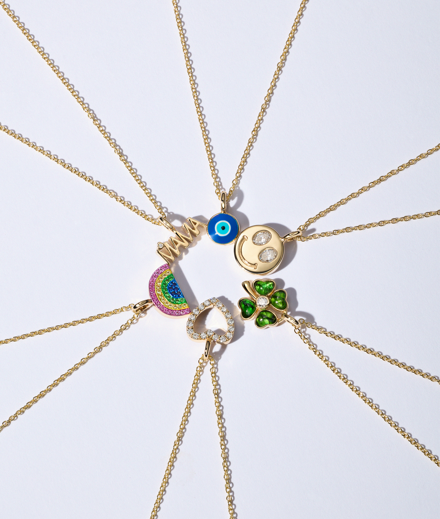 Diamond Heart Pendant Necklace